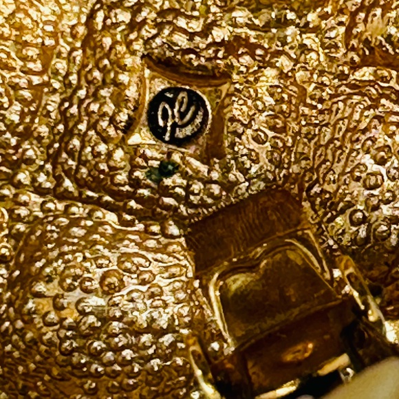 Vintage Rhinestone Statement Clip Earrings - Picture 7 of 11